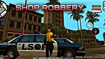 SHOP ROBBERY TUTORIAL | NGRP KERALA | GTA SA | #ngrp #gtasanandreas