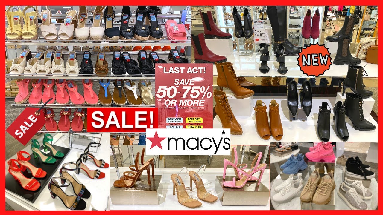 Macy's Women’s Shoe 👠 SALE And NEW Collection‼️ | LAST ACT‼️ SAVE 50-75 ...