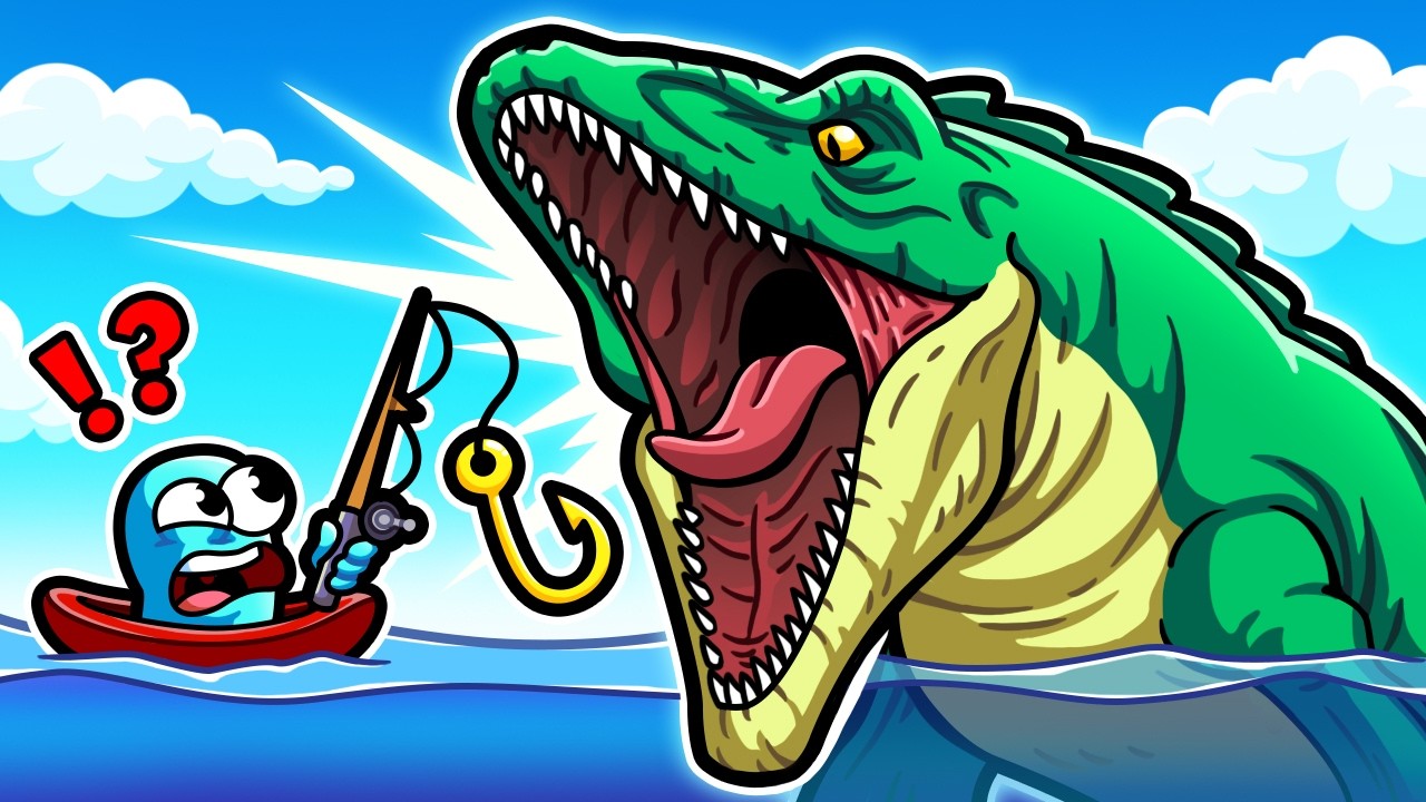 I Caught a MOSASAURUS