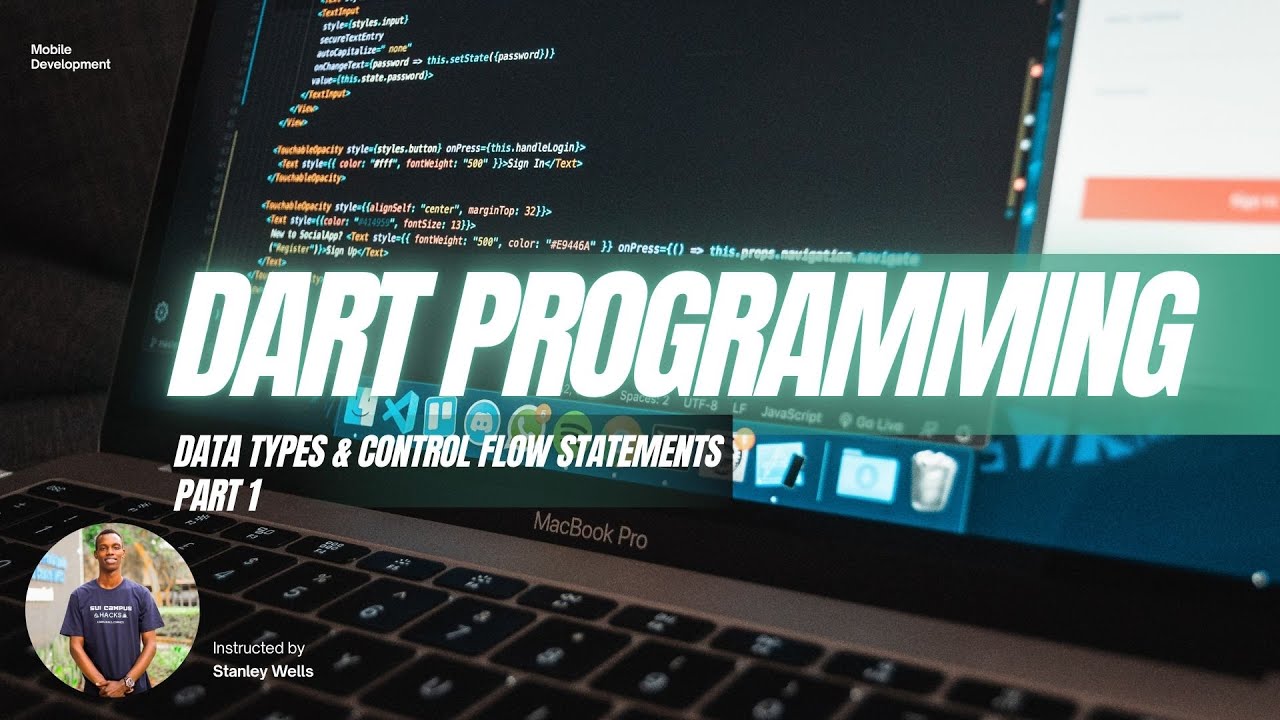 Data Types & Decision Making Statements in Dart Part 1 - YouTube