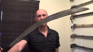 Video thumbnail of "Sword vs. percussion weapon in an unarmoured fight"