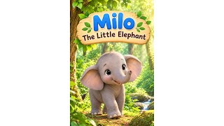 🐘Milo the Little Elephant🍌| A Cute Story About Sharing | Tiny Tales
