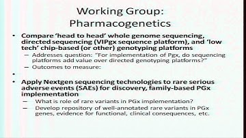 GM3: Summary of Genomic Medicine II Meeting in Bethesda - Rex Chisholm