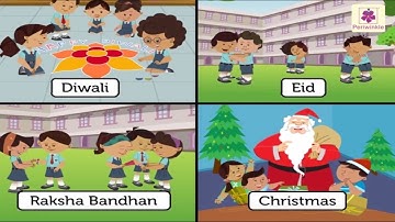 Celebrations Of Days In School | Environmental Studies For Kids | Grade 2 | Vid #14