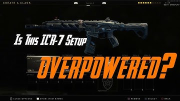 BEST ICR-7 Class Setup for BEGINNERS?!?! | Black Ops 4 Multiplayer Gameplay