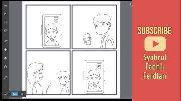 Medibang Android - Membuat line art komik