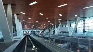 Metro Train Inside Hamad International Airport