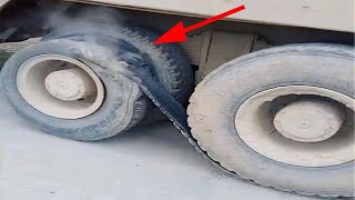 TOTAL IDIOTS VS TRUCKS ! Truck Fail Compilation ! Most idiots & Dangerous - Excavator Working