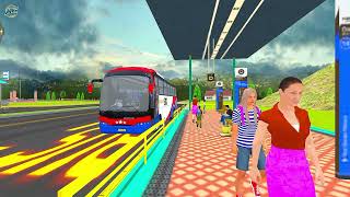Bus Driving Simulator|Unleashed Off Road Simulator Driving|Car Off Road Android Gameplay