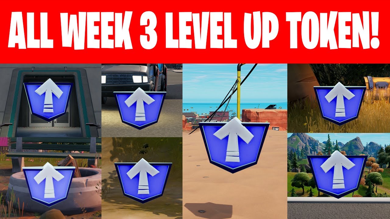 Where to find Fortnite Level Up Tokens