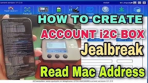 HOW TO CREACTE ACCOUNT I2C BOX/C-BOX 100%