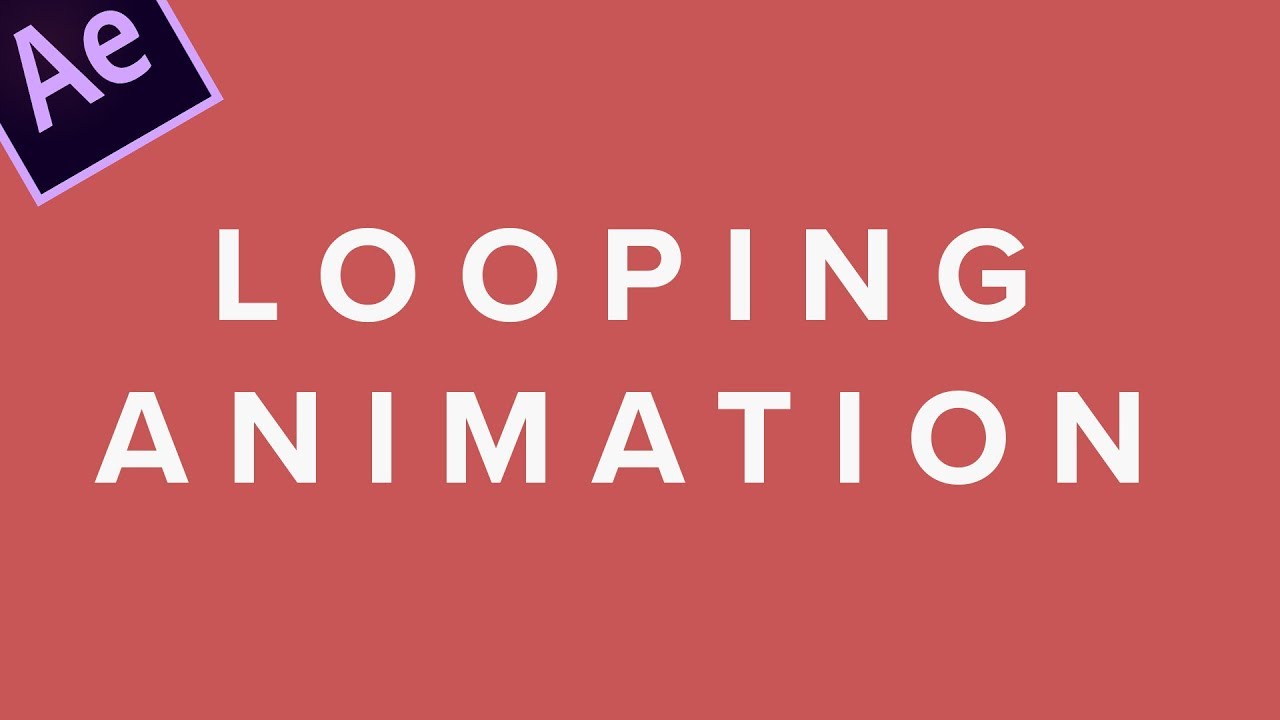 How To Loop Animation In After Effects - Two Minute Tutorial