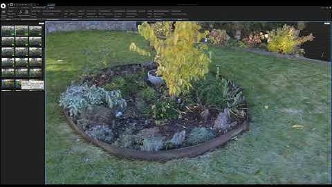 Garden 3D model (Photogrammetry using Reality Capture)