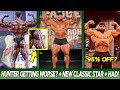 Is hunter labrada getting better or worse  new classic physique superstar  hadi choopan update