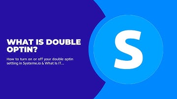 Handling Double Optin in Systeme