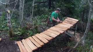 Mountain bike trail building