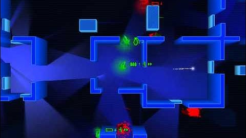 Frozen Synapse: ZombieRoboNinja (green) vs Kina (red) - Extermination