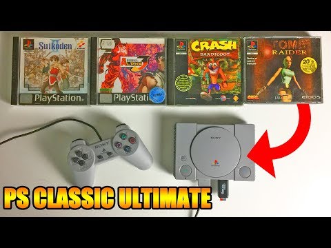 PLAYSTATION CLASSIC ULTIMATE : AJOUTER DES JEUX PLUS FACILEMENT !