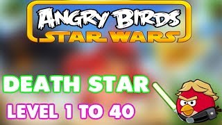 Angry Birds Star Wars Death Star Level 1 To 40 Full Gameplay (3 Stars) screenshot 3