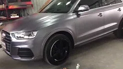 CARLIKE cl-em mate eletro metálico cinza fantasma para audi