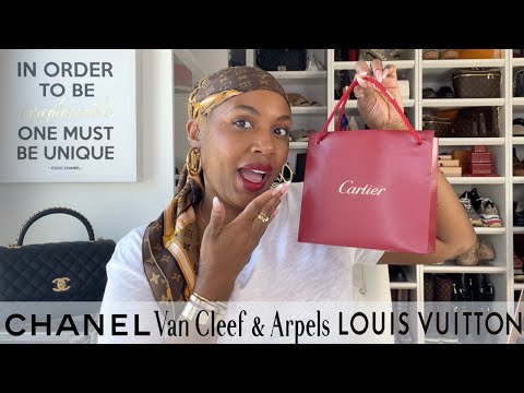 Luxury Unboxing What I Got For My Birthday 🎉 🎉Chanel Louis Vuitton & More