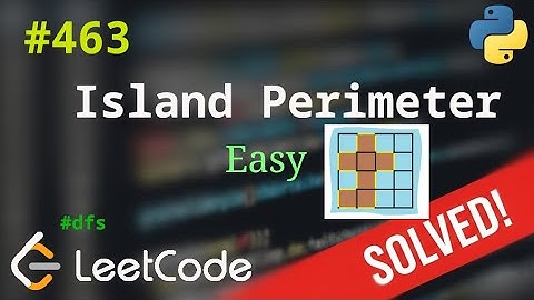 463. Island Perimeter | Решение с комментариями | LeetCode | DFS