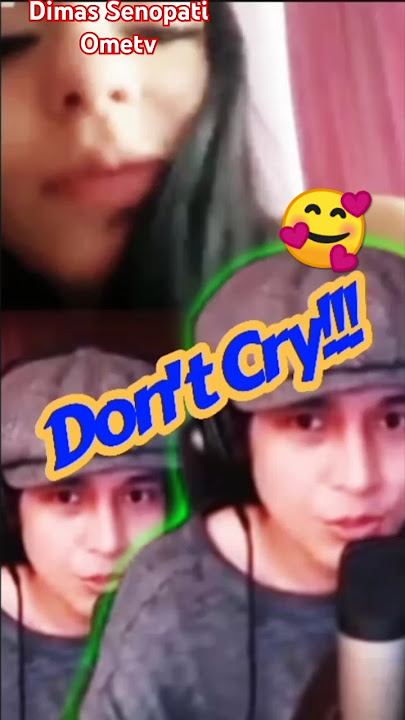 ~Don't Cry~Aksi Dimas Senopati di Ometv,2 Bule Bocil Request Lagu Guns n Roses #shorts