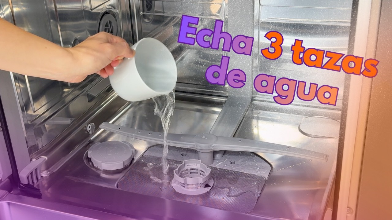 👉🕐 ¿Vuelves de vacaciones? Haz esto con tu lavavajillas | En menos de un minuto