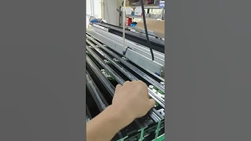 Maglev automatic sliding door operators, can open the door by manual push 3cm. #autodoor