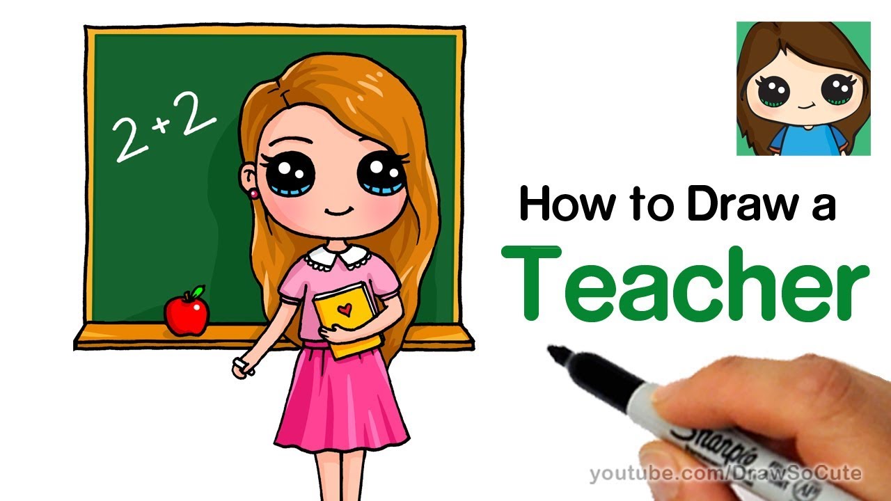 How to draw Teacher's Day Greeting Card