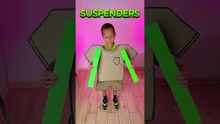 Fun Cardboard Dress Up Clothes Vocabulary for Kids