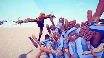 ASSASSIN OF THE WIND Vs EVERY FACTION - TABS - Totally Accurate Battle Simulator