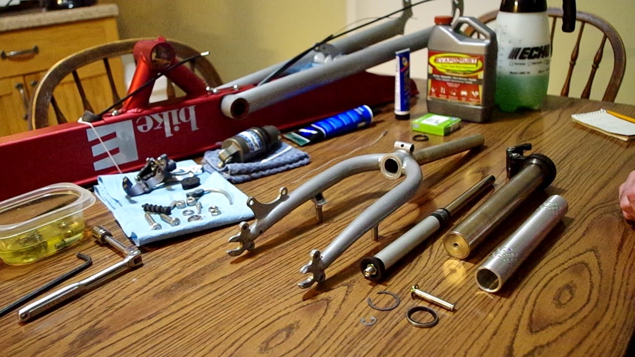 BikeE FX (and RX) Front Suspension Components