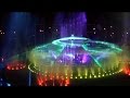 Impressive musical water fountains with laser shows