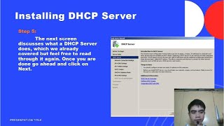 OS B5 Installing DHCP Server and Adding IP Scope in Windows Server 2008