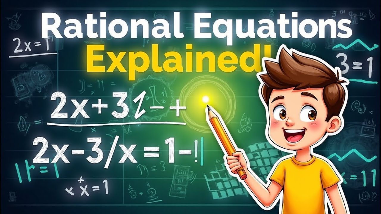 Grade 9 Math: Learn to Solve Rational Algebraic Equations Easily ...