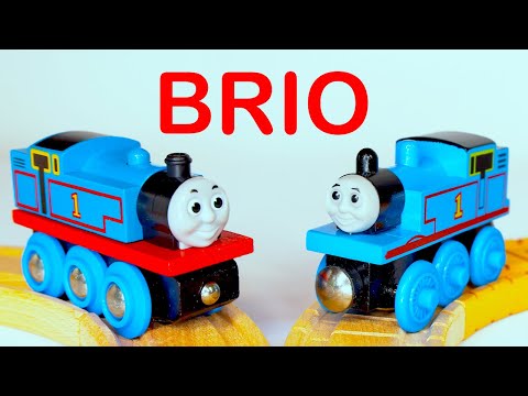 BRIO THOMAS VS THOMAS WOODEN RAILWAY