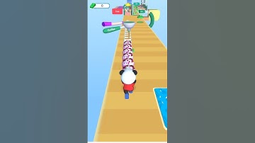 Ice Cream Panda Run Game Level - 4 New Game #ytshorts #gaming #rvggamings