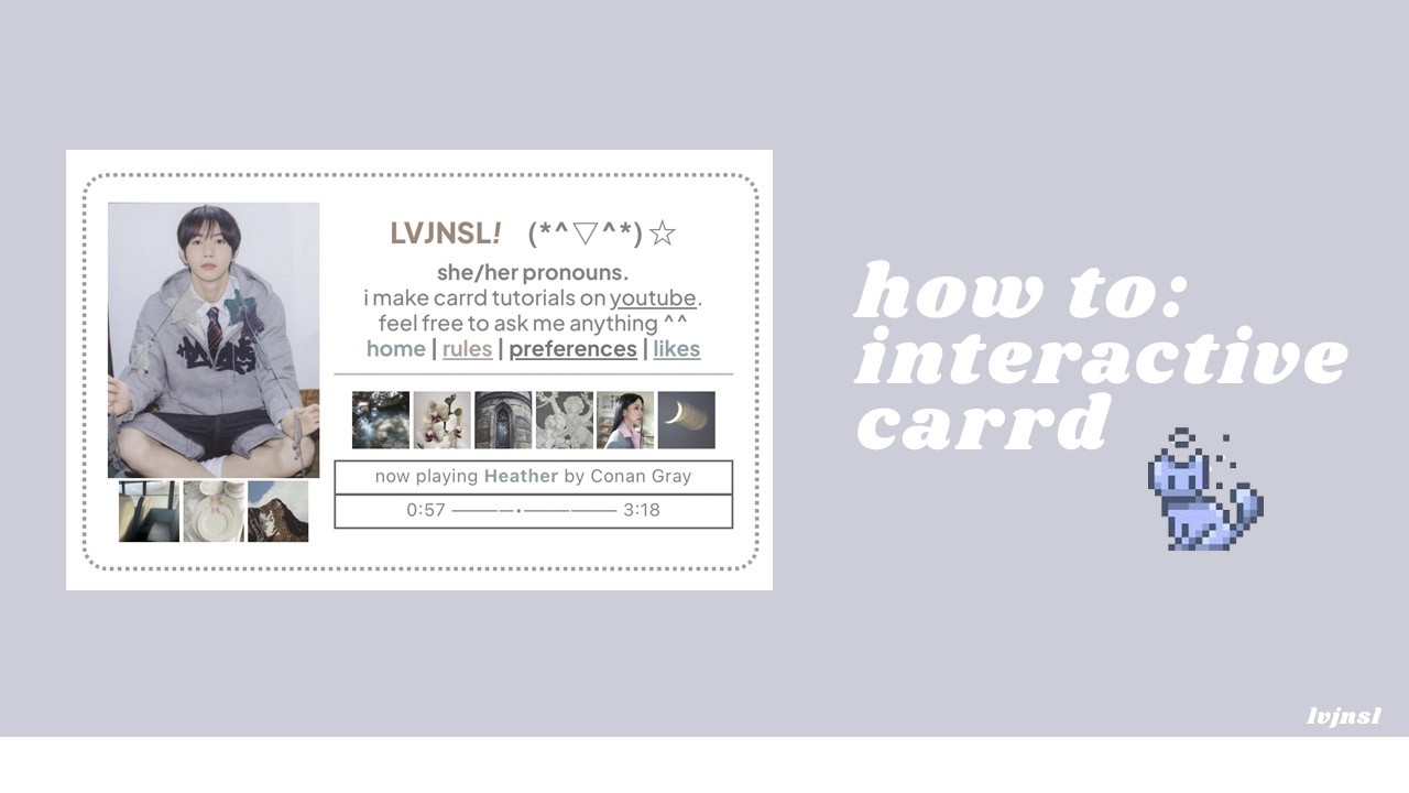 simple website; interactive carrd tutorial (free) - YouTube