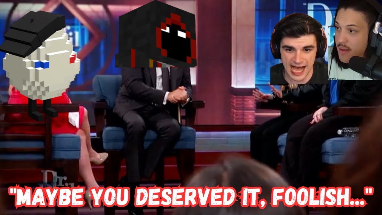 Badboyhalo conducts a therapy session with Foolish and Pomme #qsmp #foolishgamers