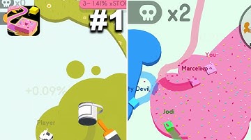 Paper.io 2- New Release - Hyper Hybrid Casual - Gameplay Walkthrough (iOS & Android)