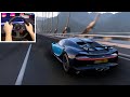 Bugatti Chiron - Forza Horizon 5 | Logitech G29 [4K]