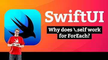 (OLD) Why does \.self work for ForEach? – Core Data SwiftUI Tutorial 1/7