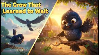 Don’t Rush | The Crow That Learned to Wait (A Powerful Story About Patience)
