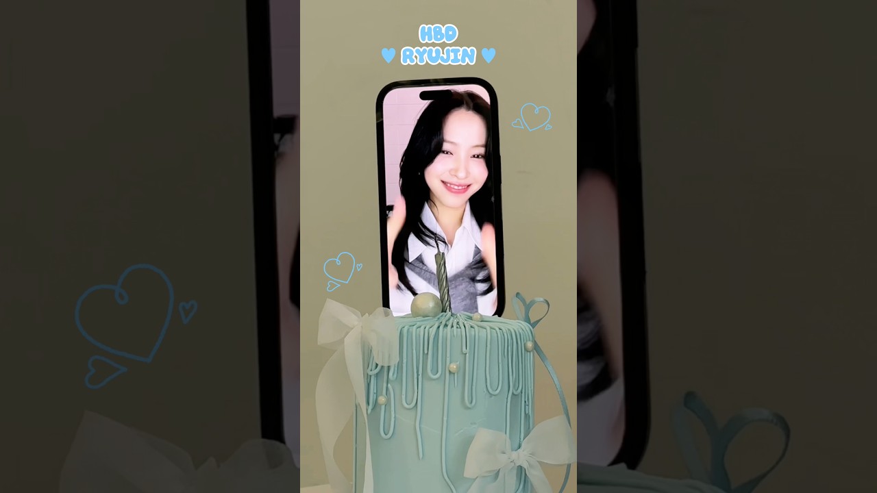 It’s RYUJIN day 🎂🥳 #ITZY #MIDZY #RYUJIN #류진 #HappyRyujinDay #Shorts