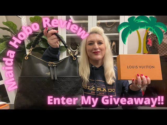 Unboxing My Louis Vuitton Maida Hobo Black Bag Limited Quantity