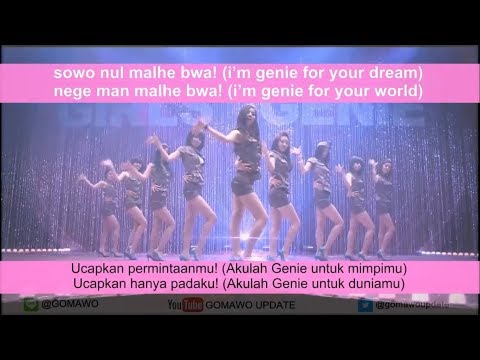 Lirik Snsd - Genie By Gomawo