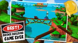 Bridge Builder Constructor Simulator - COAST All levels 3 STARS! screenshot 2