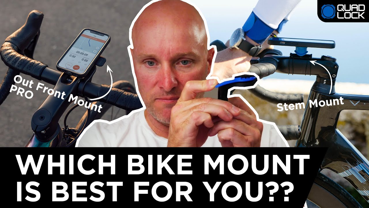 Quad Lock Kit de montaje delantero de bicicleta para iPhone 12 Pro Max MAG  Case