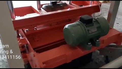 Heavy Duty Solid Block Making Machine Double Stroke Machine